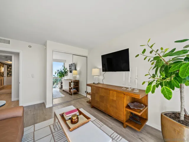 a view of a swimming pool with a lounge chair