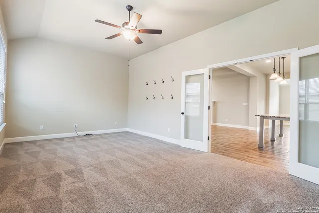 a view of empty room