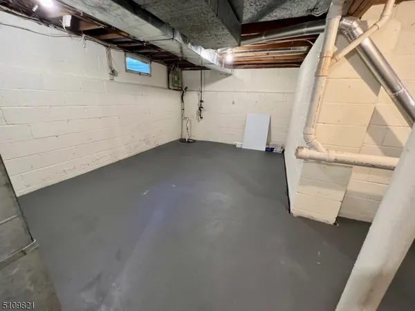 a view of a room with racks