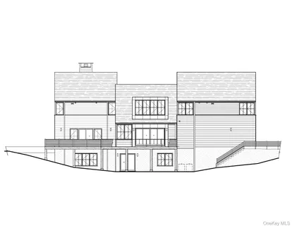 a picture of a bench in a building