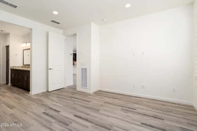 wooden floor in an empty room
