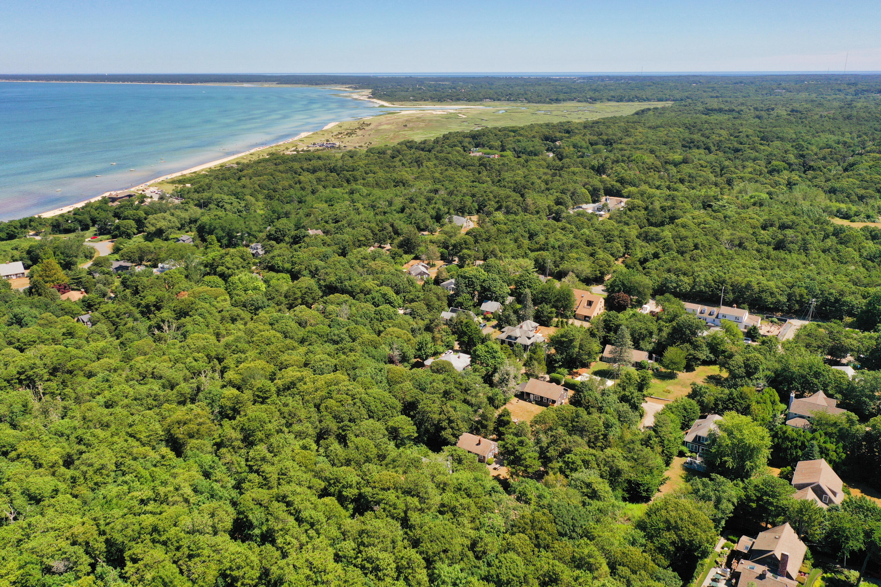 0 Partridge Circle Brewster, MA 02631 - Photo 14 of 19 a view of a field with an ocean