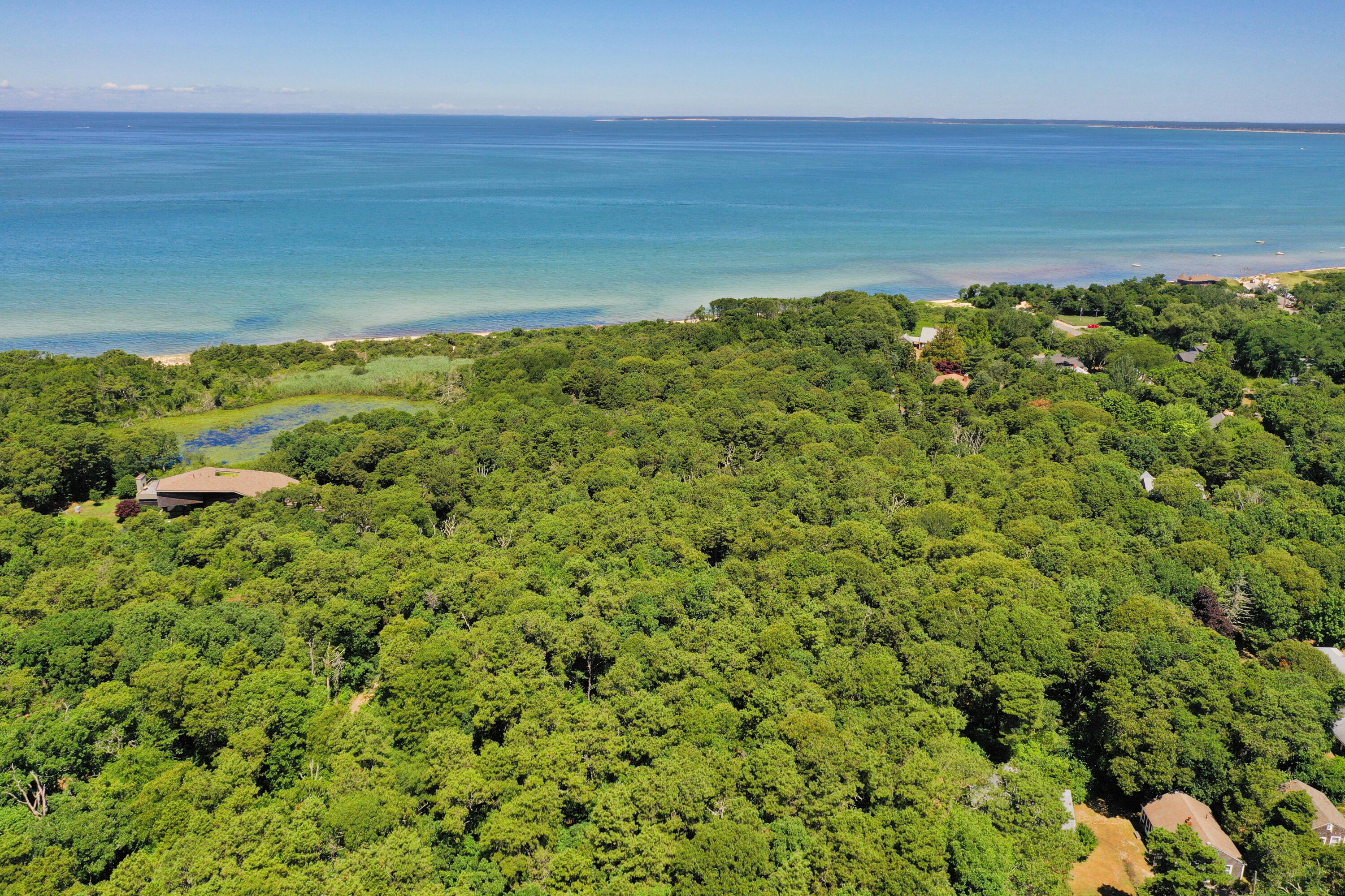 0 Partridge Circle Brewster, MA 02631 - Photo 16 of 19 a view of a field with an ocean