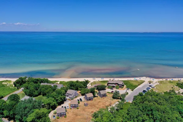 a view of a lot of a lake and a yard