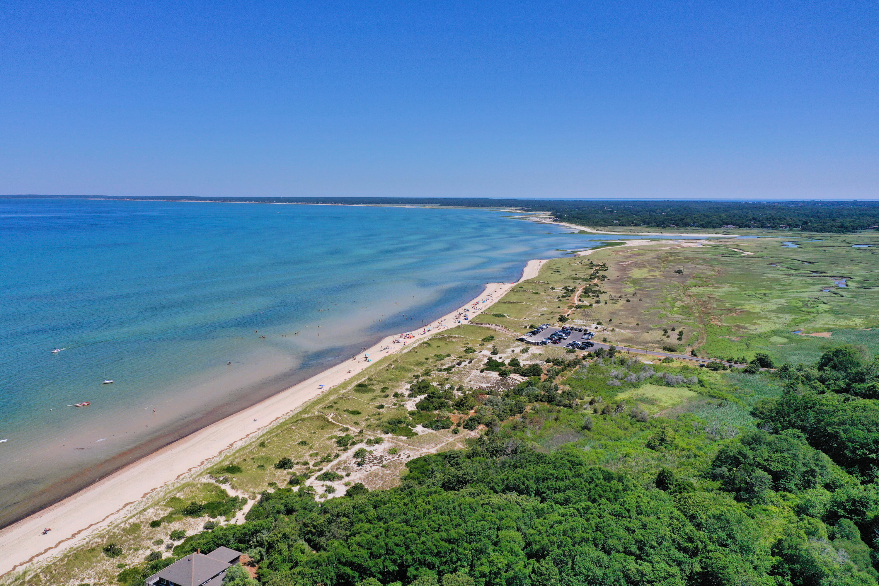 0 Partridge Circle Brewster, MA 02631 - Photo 7 of 19 a view of an ocean from a balcony