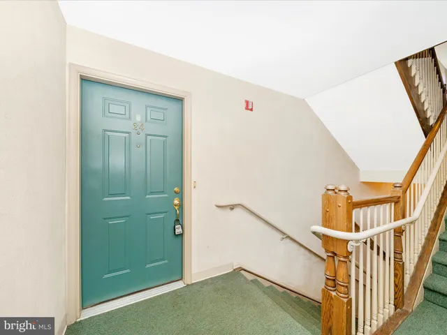 a view of front door