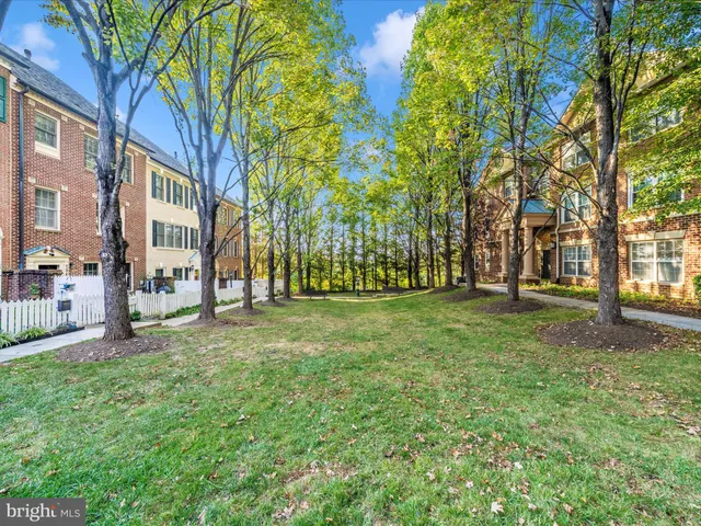 front view of a building with a yard