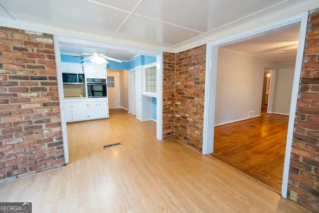 a view of front door