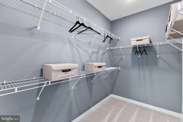 a room with storage and utility