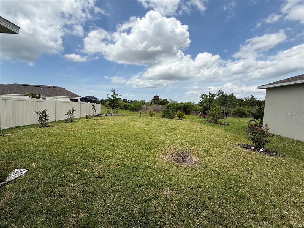 6431 Milestone Loop Palmetto, FL 34221 - Photo 22 of 28 a view of a big yard with potted plants and big yard