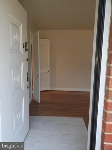 a view of front door