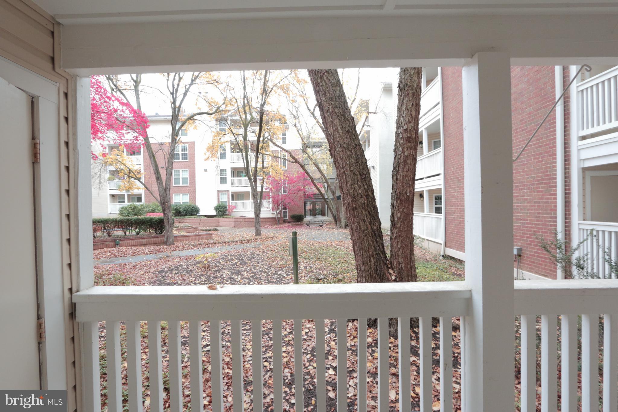 1504 Lincoln Way, Unit 104 McLean, VA 22102 - Photo 30 of 40 a view of a porch