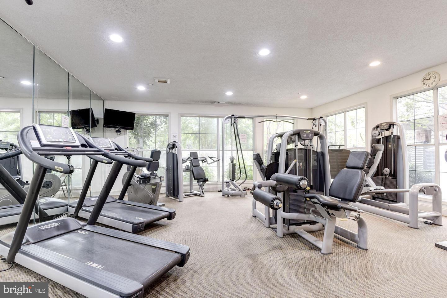 1504 Lincoln Way, Unit 104 McLean, VA 22102 - Photo 35 of 40 a view of a room with gym equipment