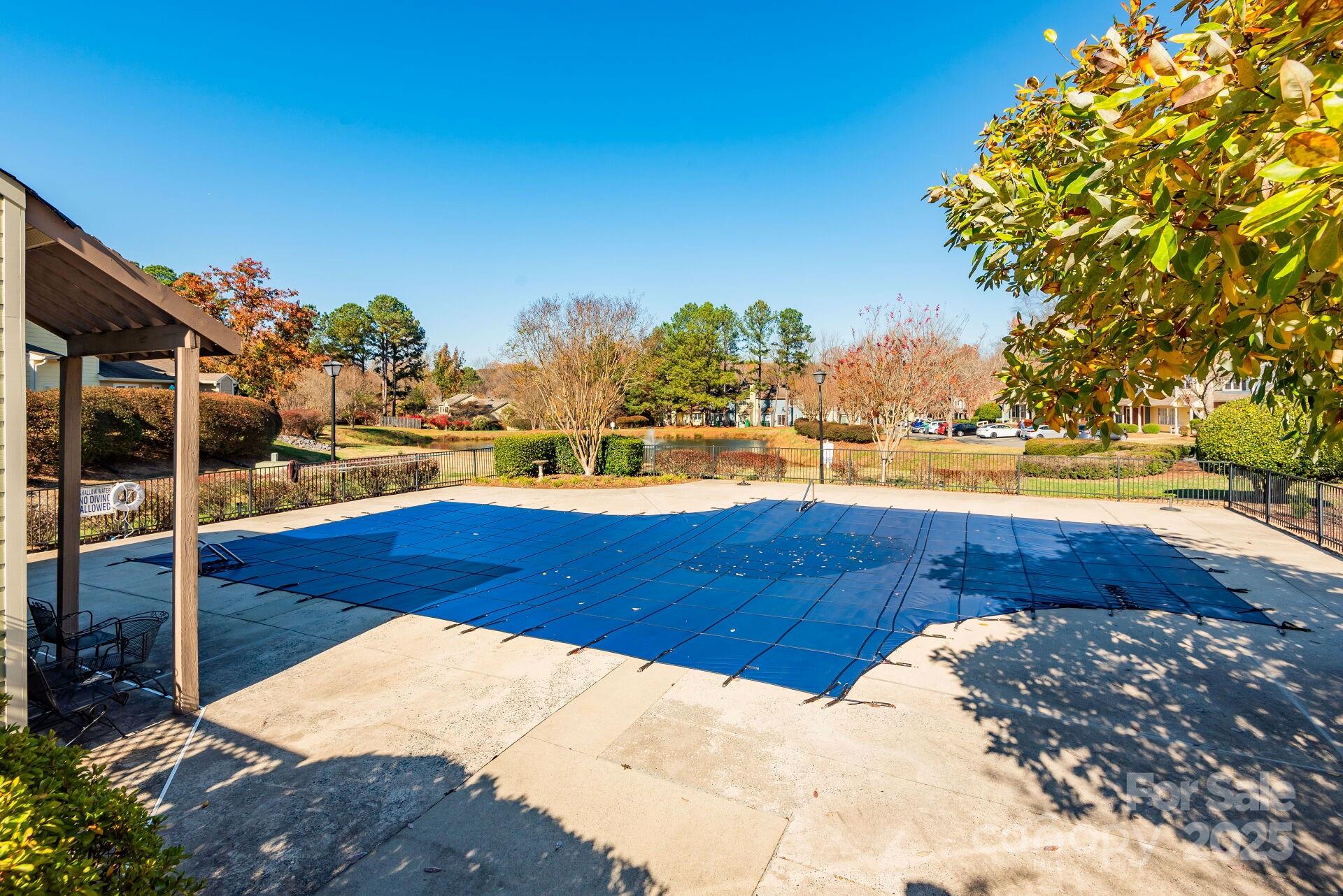 9204 4 Mile Creek Road Charlotte, NC 28277 - Photo 18 of 18 a view of a yard with an ocean view