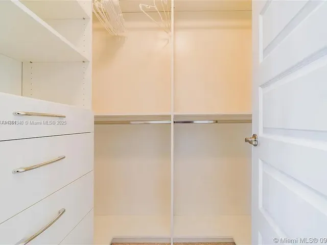 a close view of a shower