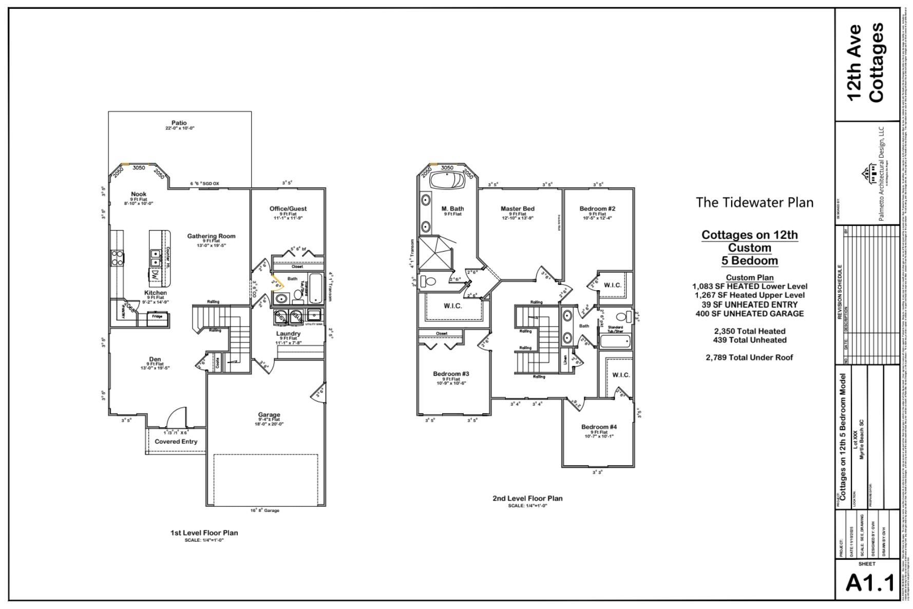 604 12th Avenue South Myrtle Beach, SC 29577 - Photo 40 of 40 5-bedroom, 2-story floor plan