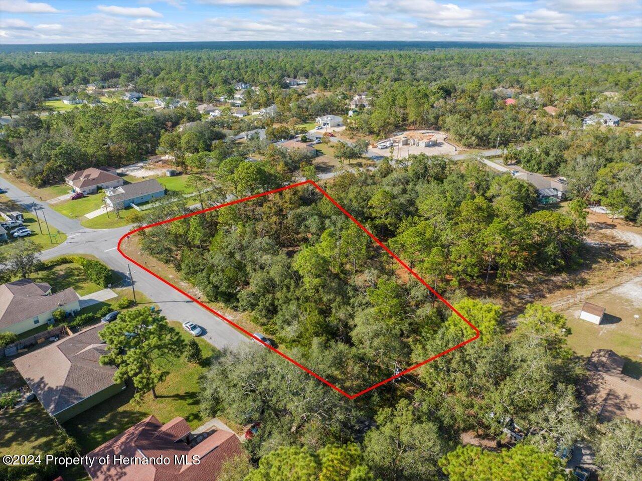 12078 Lark Sparrow Road Brooksville, FL 34614 - Photo 4 of 20 an aerial view of a residential houses with outdoor space