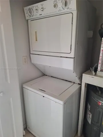 a close view of closet