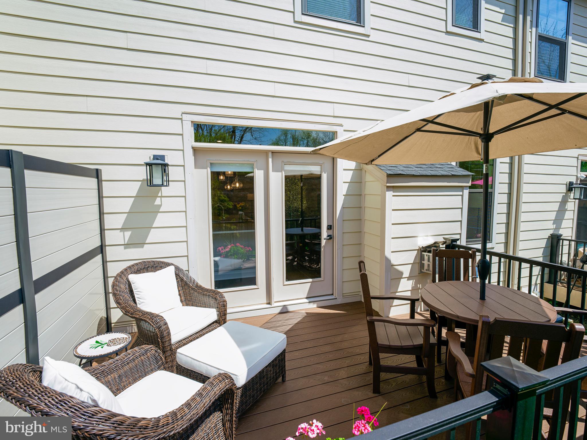 164 Rehoboth Road Wayne, PA 19087 - Photo 33 of 41 Very pretty deck and private setting