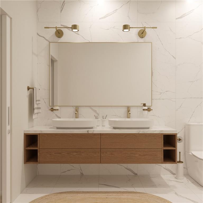 311 27th Street Pittsburgh, PA 15222 - Photo 17 of 22 a bathroom with a sink and a mirror