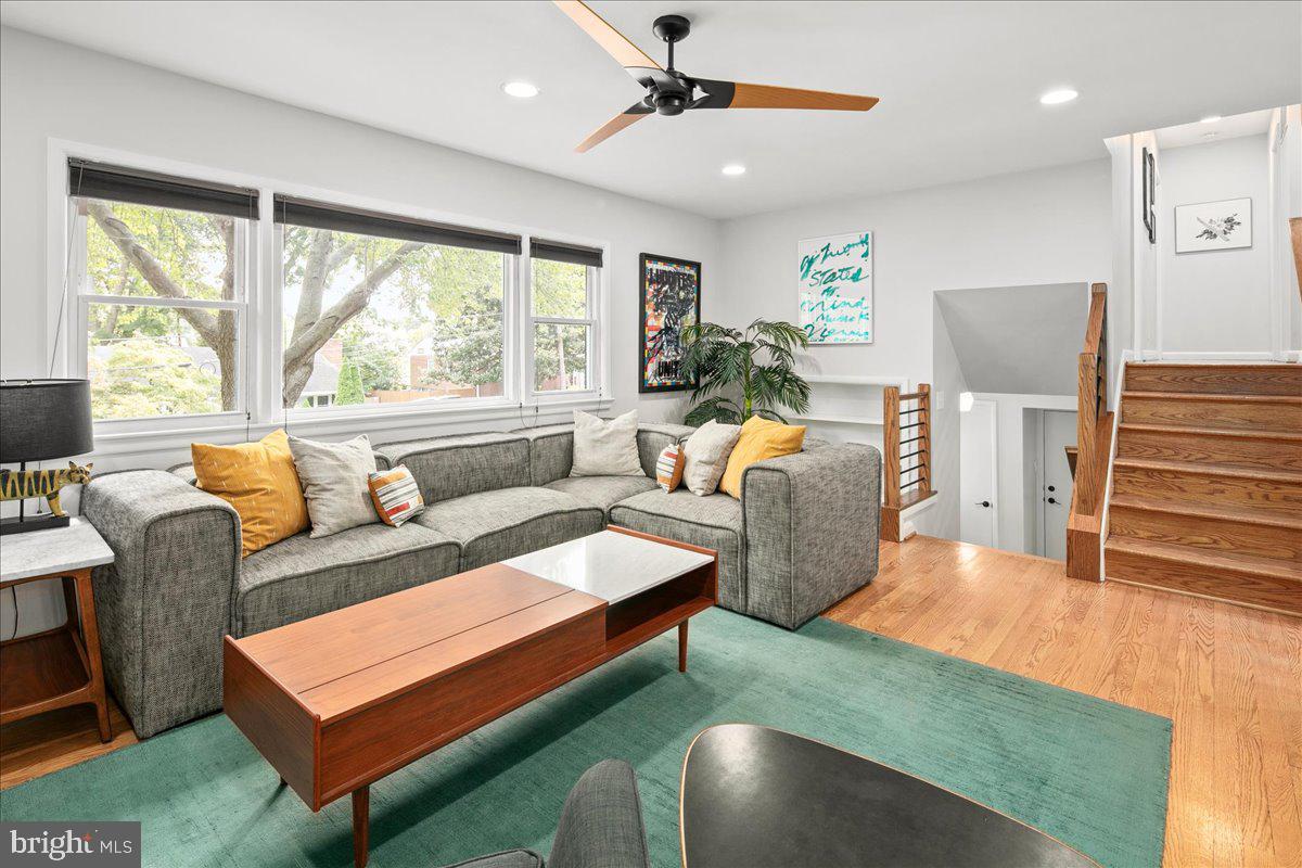 5913 4th Road North Arlington, VA 22203 - Photo 7 of 45 a living room with furniture and a large window