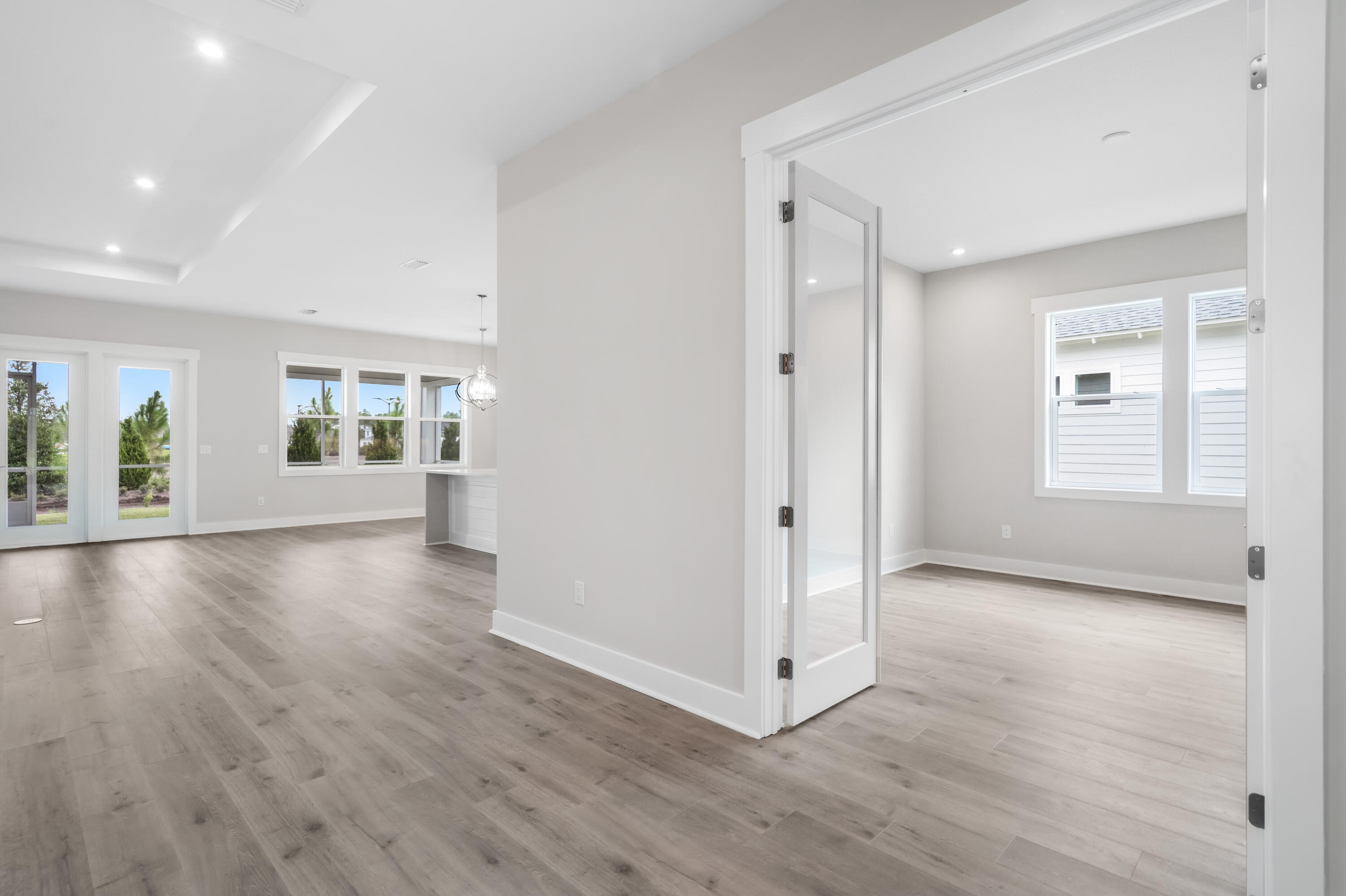30 River Rise Way Inlet Beach Inlet Beach, FL 32461 - Photo 21 of 61 an empty room with wooden floor and windows