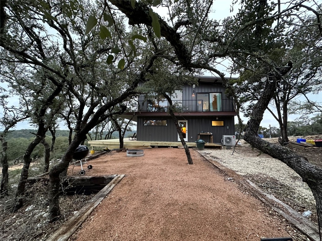 640 Ghost Dancer Fischer, TX 78623 - Photo 27 of 40 a view of a house with snow on the tree