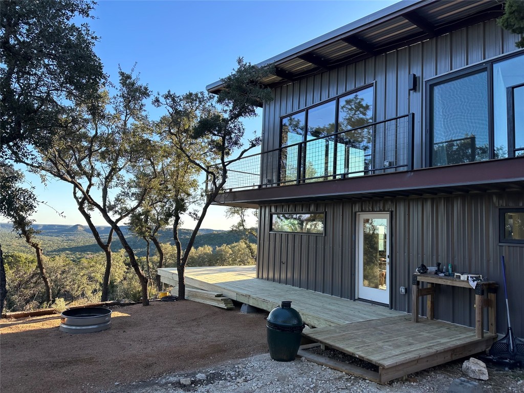 640 Ghost Dancer Fischer, TX 78623 - Photo 29 of 40 a view of a house with a patio
