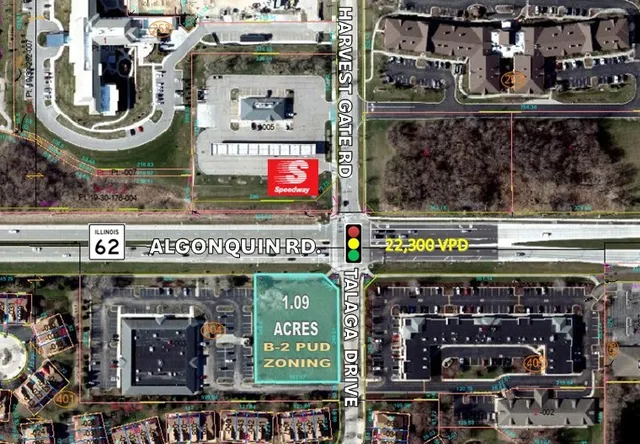 a picture of a store with a lot of signs