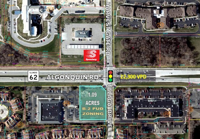 a picture of a store with a lot of signs