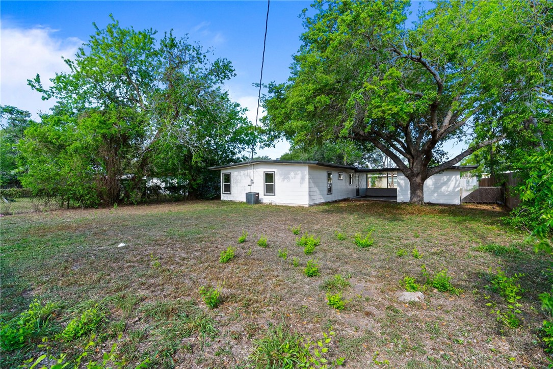 4018 Stirman Street Corpus Christi, TX 78411 - Photo 22 of 22 a house view with a backyard space