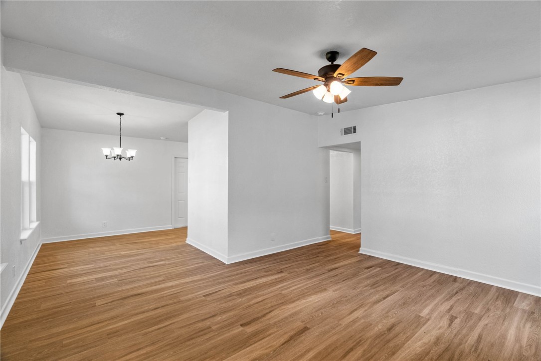 4018 Stirman Street Corpus Christi, TX 78411 - Photo 7 of 22 a view of empty room with wooden floor