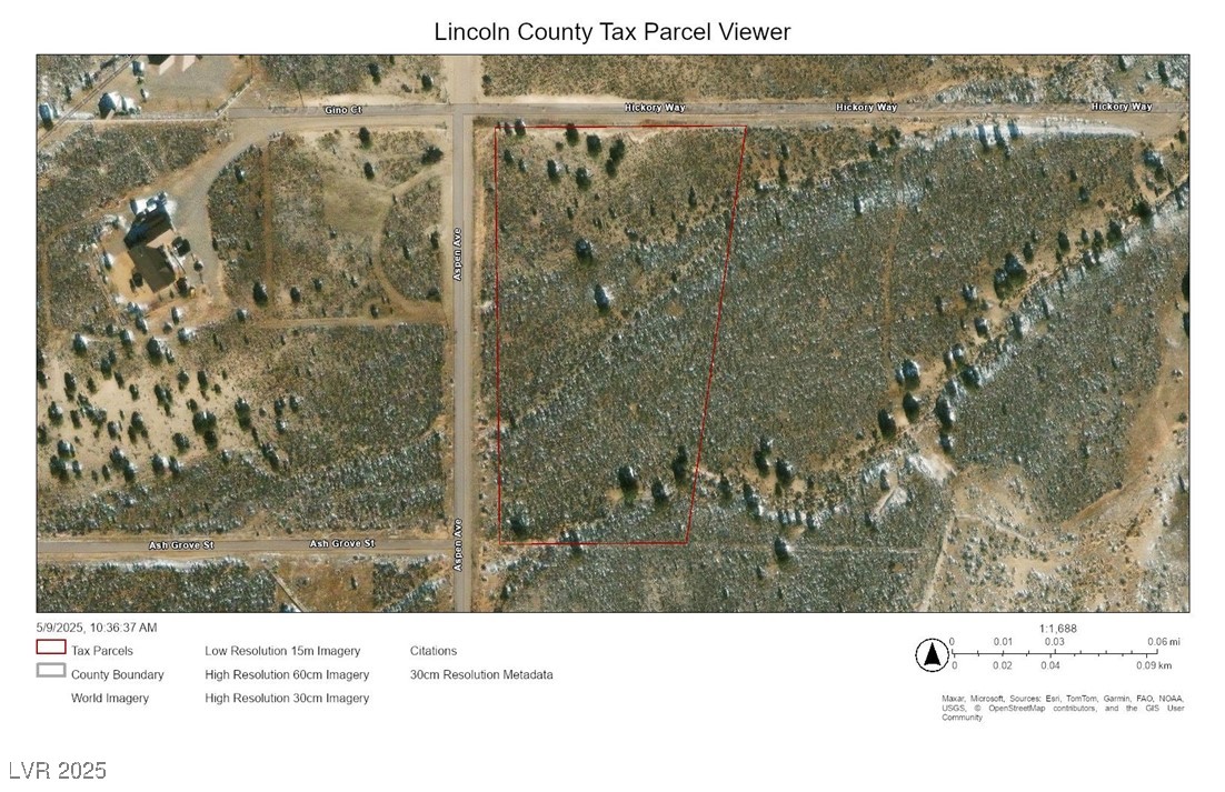 Aspen Pioche, NV 89043 - Photo 14 of 14 Parcel overhead
