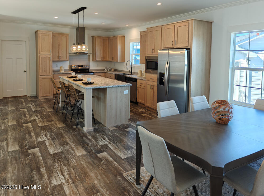 765 Whitley Road Middlesex, NC 27557 - Photo 4 of 7 Kitchen-Dining-765 Whitley Rd