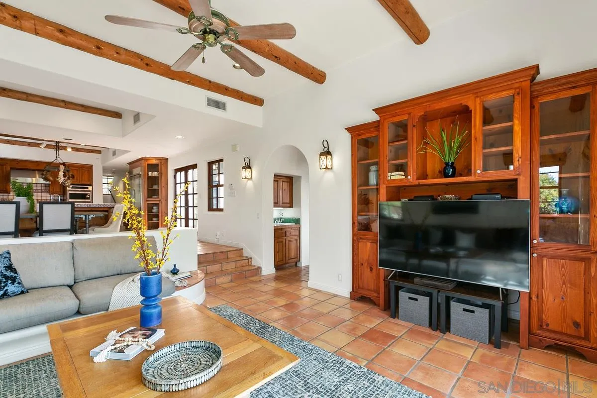 16309 Orchard Bend Road Poway, CA 92064 - Photo 55 of 66 a living room with furniture and a flat screen tv