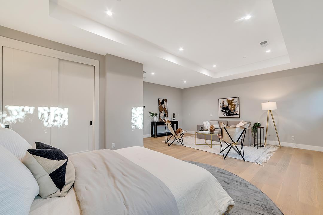 10872 West Estates Drive Cupertino, CA 95014 - Photo 19 of 58 a bedroom with furniture and a window