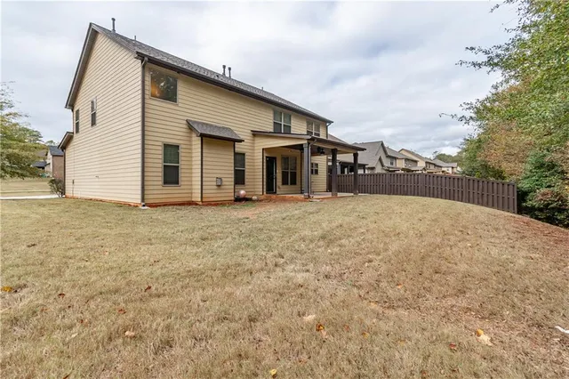 a view of outdoor space and yard