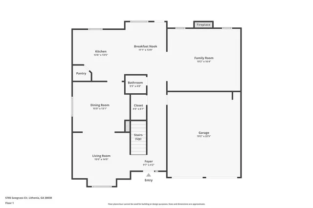 a picture of floor plan