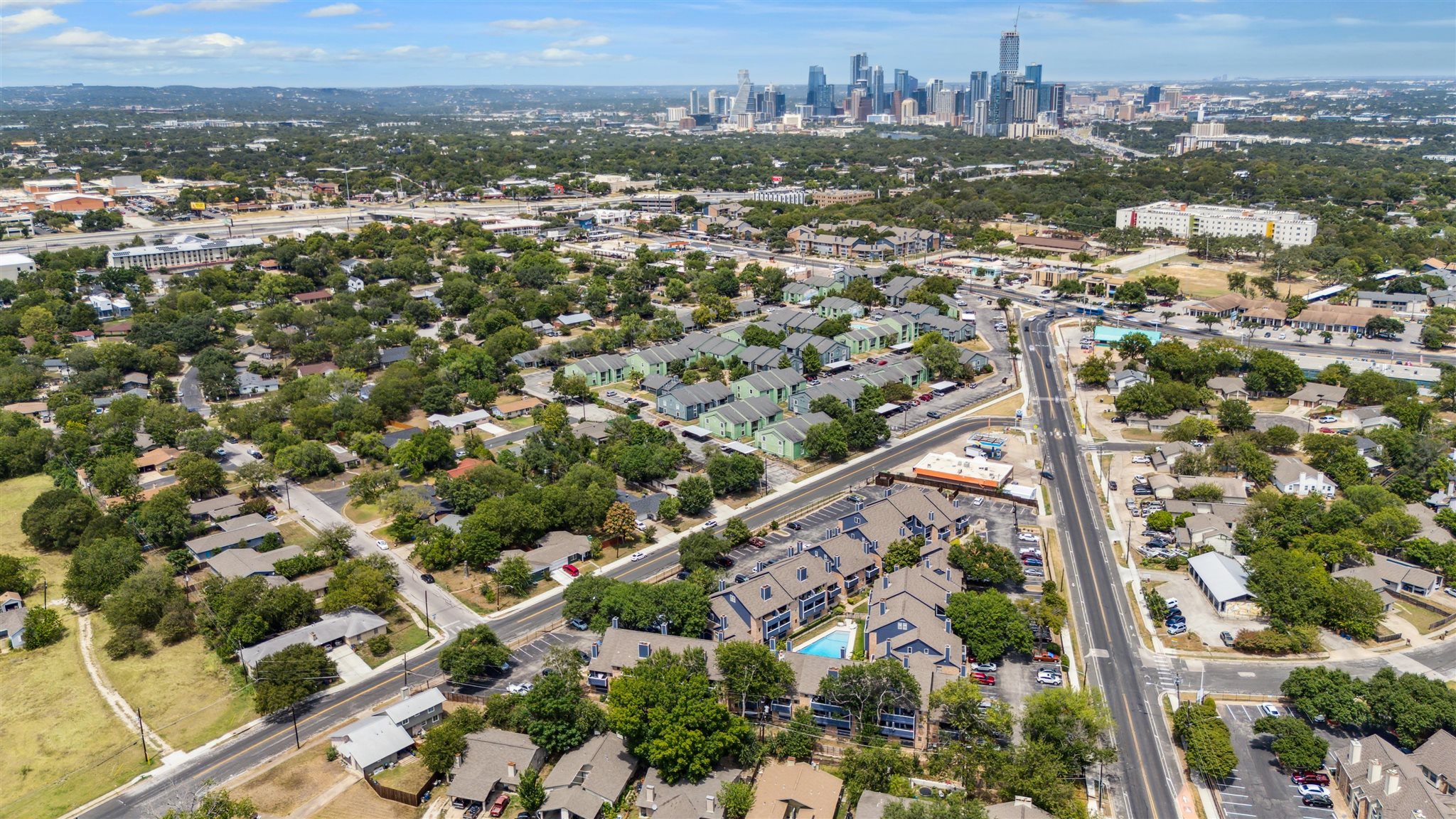 2500 Burleson Road, Unit 200 Austin, TX 78741 - Photo 2 of 12 an aerial view of city