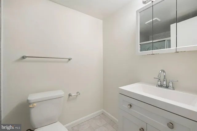 a bathroom with a sink and a toilet