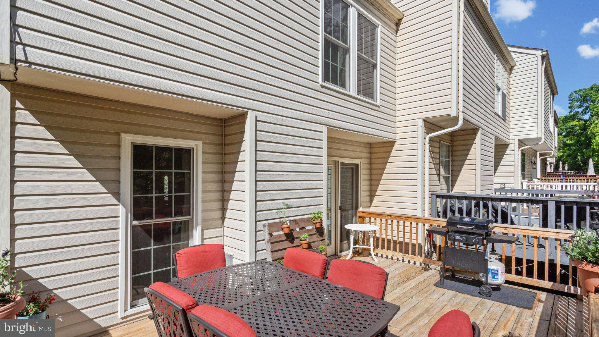 3160 Hidden Ridge Terrace Abingdon, MD 21009 - Photo 27 of 41 Sunny deck perfect for gatherings.