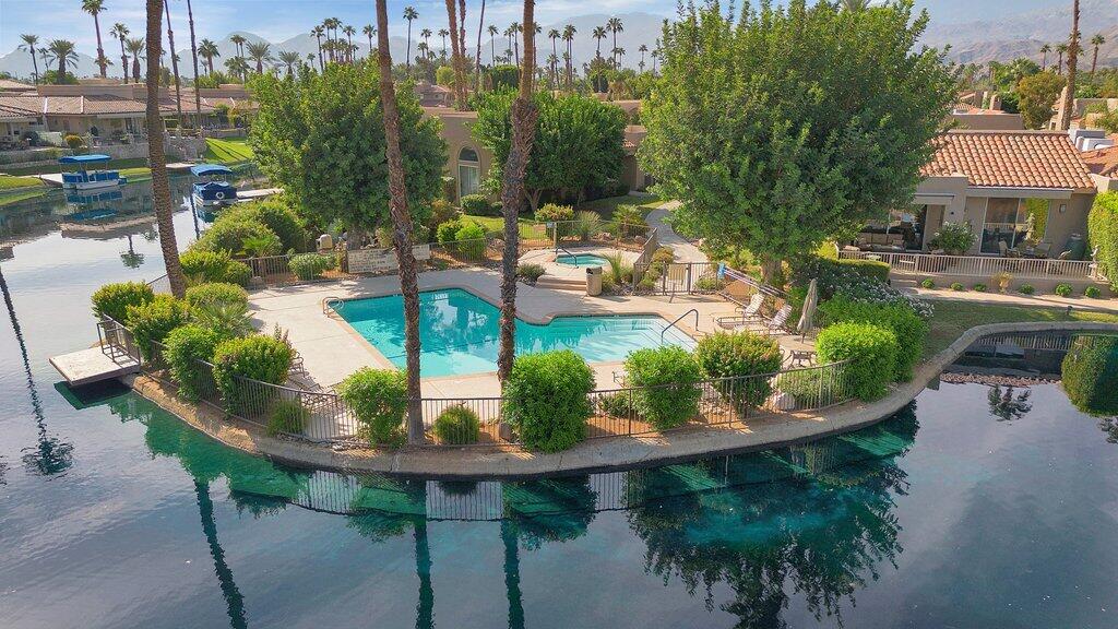 9 Lakeshore Drive Rancho Mirage, CA 92270 - Photo 5 of 41 a view of a swimming pool with a patio