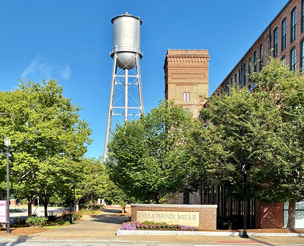 1201 Front Avenue Columbus, GA 31901 - Photo 2 of 16 a view of a building with a street sign