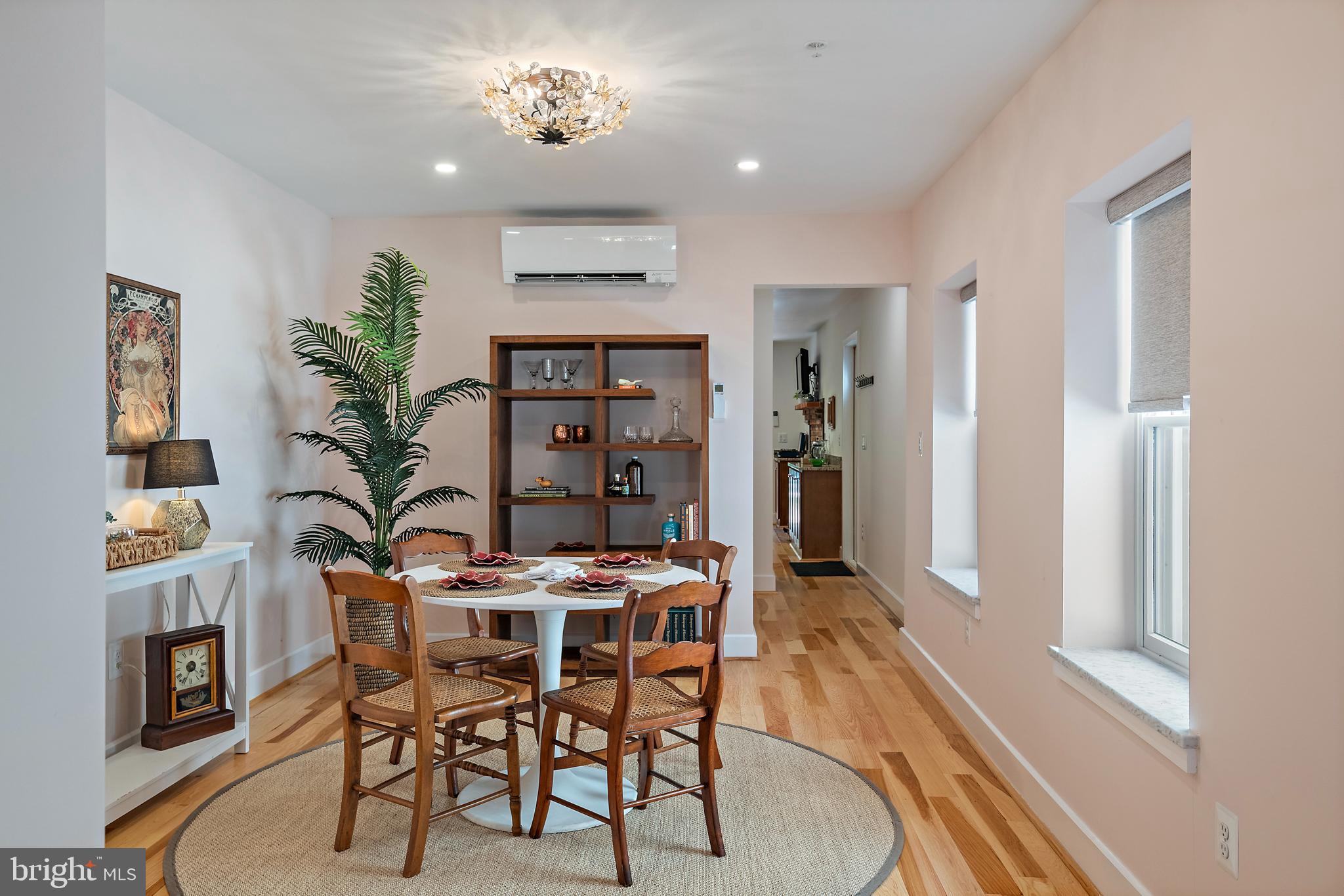 237 Hanover Street Annapolis, MD 21401 - Photo 16 of 48 a view of a dining room with furniture and chandelier
