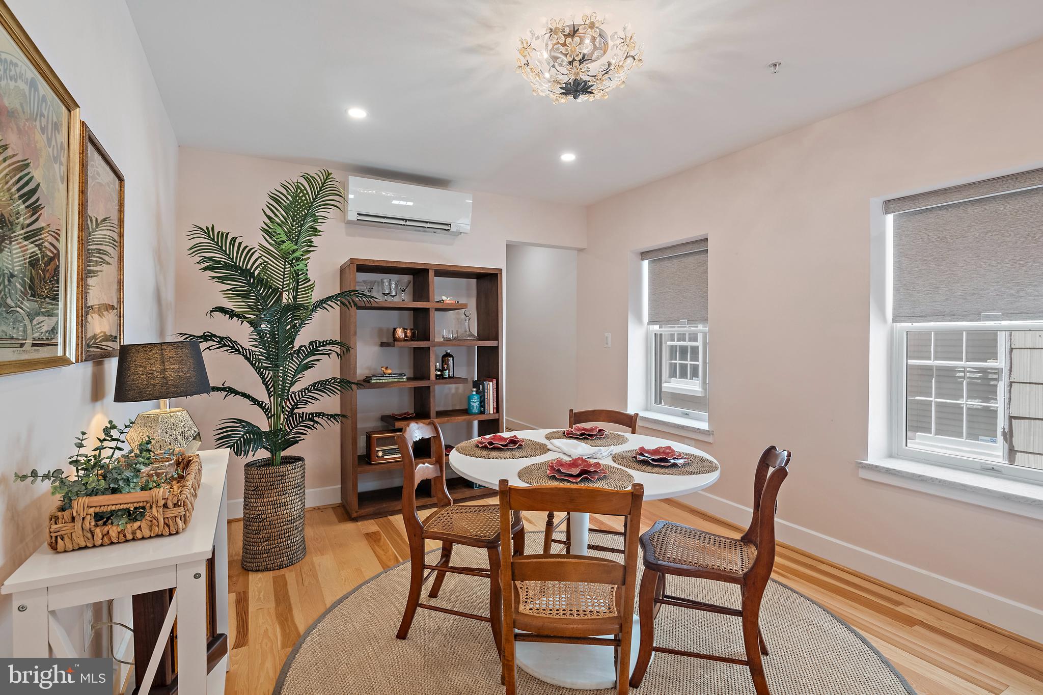 237 Hanover Street Annapolis, MD 21401 - Photo 18 of 48 a view of a dining room with furniture and a potted plant
