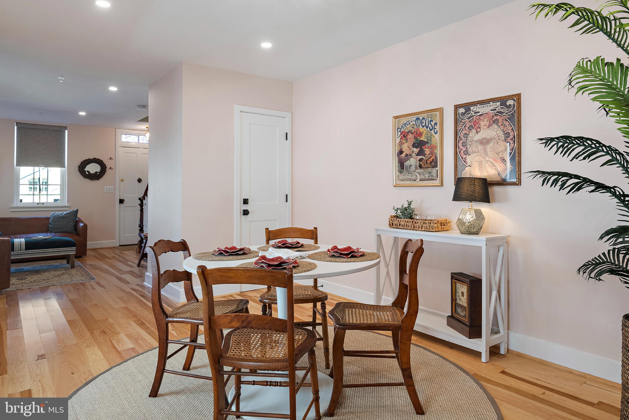 237 Hanover Street Annapolis, MD 21401 - Photo 19 of 48 a view of a dining room with furniture and wooden floor