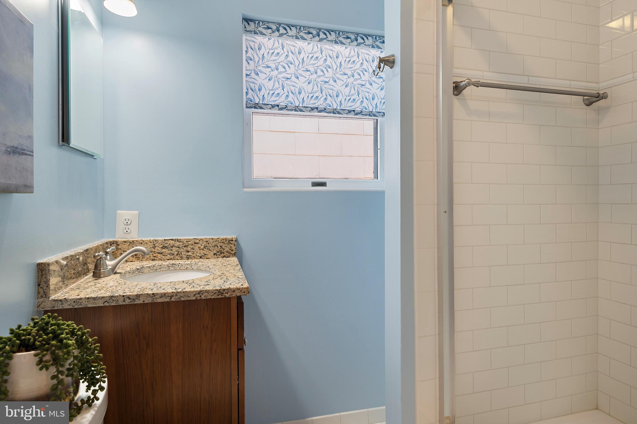 237 Hanover Street Annapolis, MD 21401 - Photo 47 of 48 a bathroom with a sink and a mirror