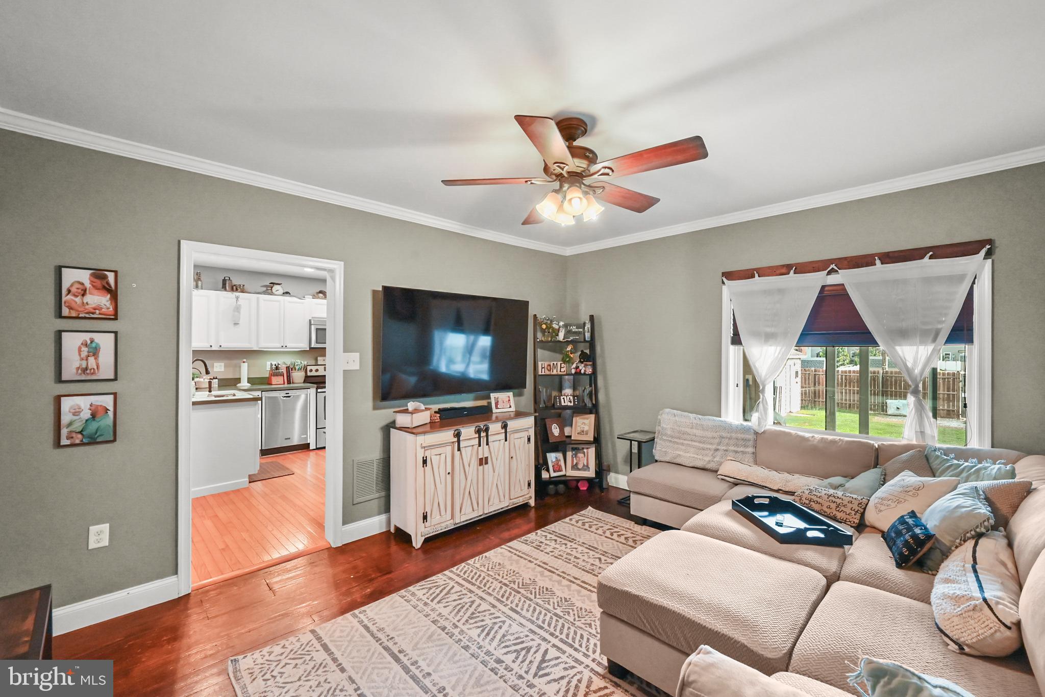 206 Ruth Avenue Hanover, PA 17331 - Photo 7 of 45 a living room with furniture and a flat screen tv