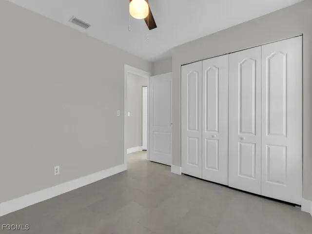 a view of a room with window