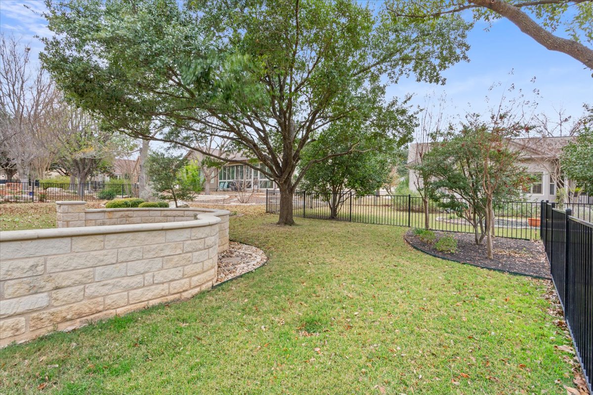 246 Red Poppy Trail Georgetown, TX 78633 - Photo 29 of 32 a view of yard with tree